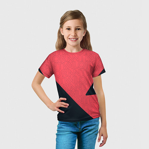 Детская футболка VALORANT / 3D-принт – фото 5
