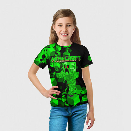 Детская футболка Minecraft / 3D-принт – фото 5