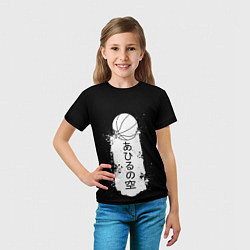 Футболка детская Ahiru no Sora, цвет: 3D-принт — фото 2