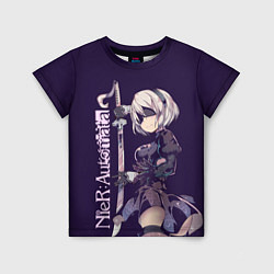Футболка детская Nier Automata, цвет: 3D-принт