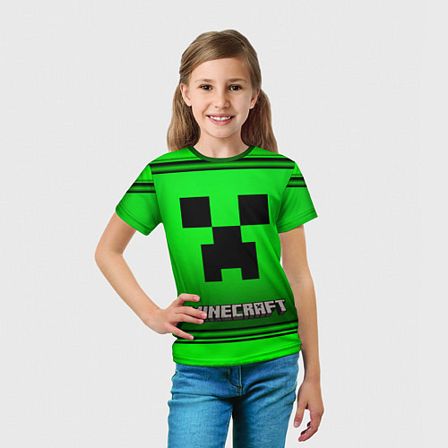 Детская футболка Minecraft / 3D-принт – фото 5