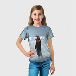 Футболка детская The Witcher, цвет: 3D-принт — фото 2