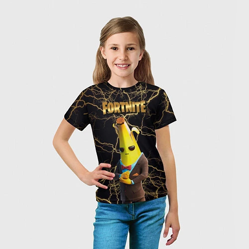 Детская футболка Peely Fortnite / 3D-принт – фото 5