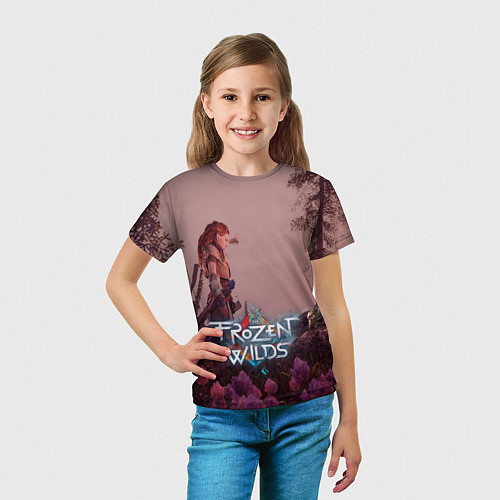 Детская футболка HORIZON ZERO DAWN / 3D-принт – фото 5