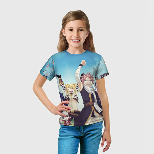 Детская футболка FAIRY TAIL ХВОСТ ФЕИ / 3D-принт – фото 5