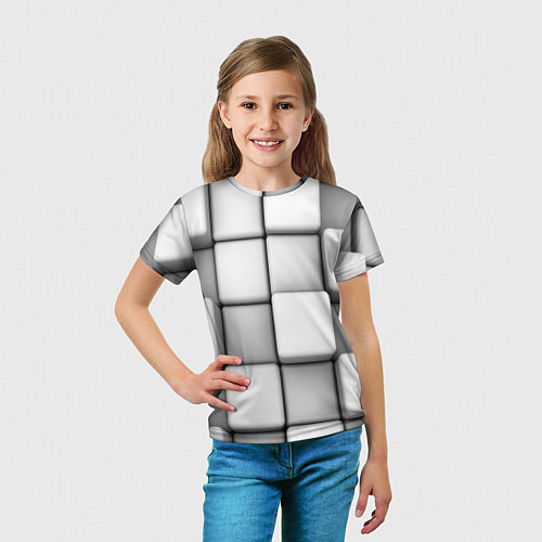 Детская футболка ТЕКСТУРА / 3D-принт – фото 5