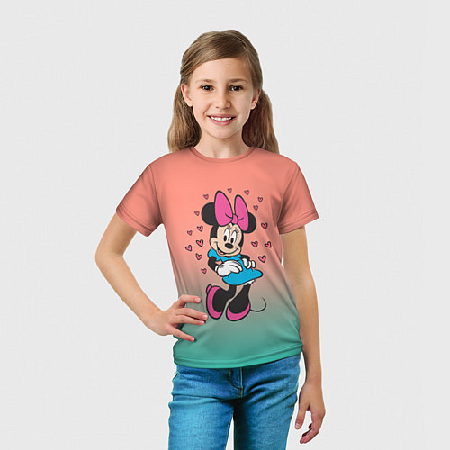 Детская футболка Минни Маус / 3D-принт – фото 5