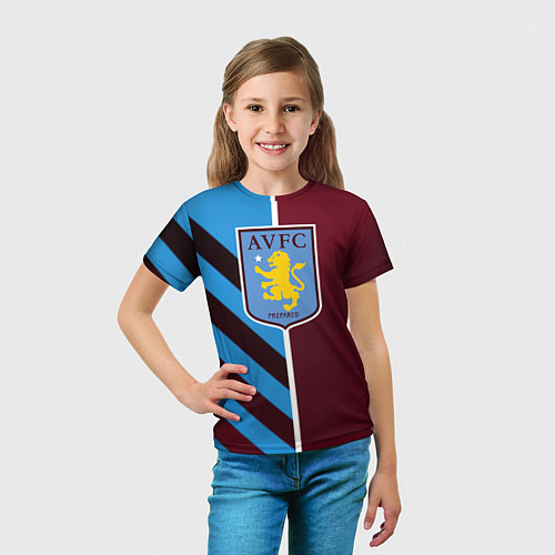 Детская футболка Астон Вилла / 3D-принт – фото 5
