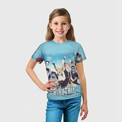 Футболка детская FAIRY TAIL ХВОСТ ФЕИ, цвет: 3D-принт — фото 2