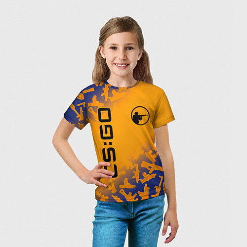 Детская футболка CS GO КС ГО / 3D-принт – фото 5