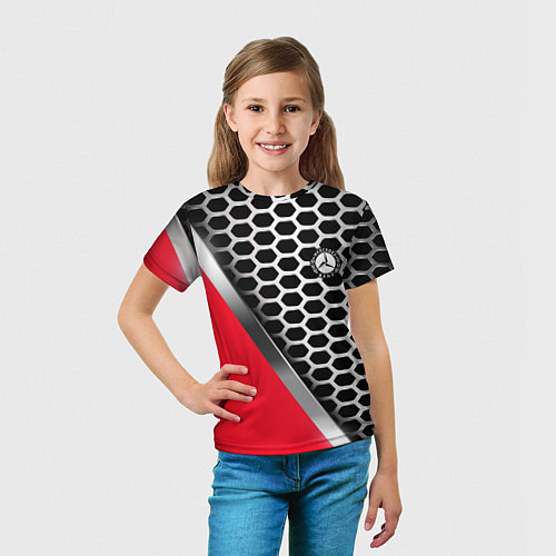 Детская футболка MERCEDES-BENZ / 3D-принт – фото 5