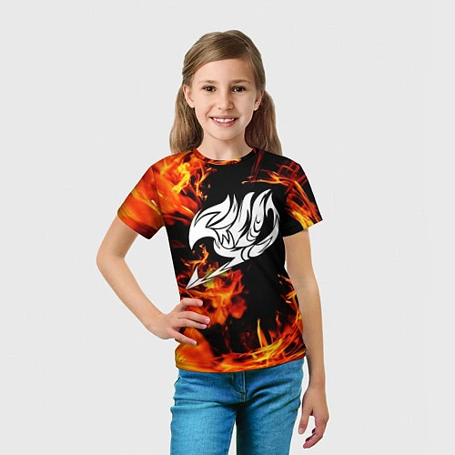 Детская футболка FAIRY TAIL ХВОСТ ФЕИ / 3D-принт – фото 5