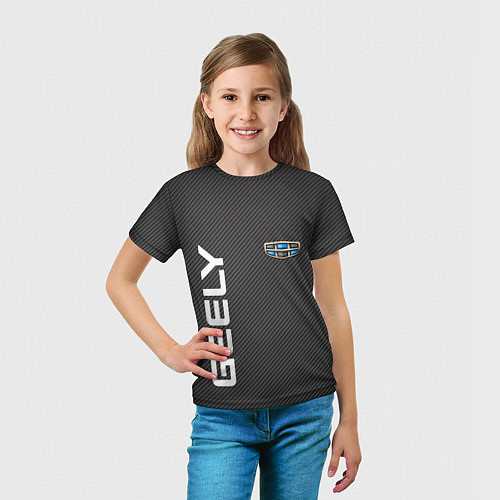Детская футболка GEELY / 3D-принт – фото 5
