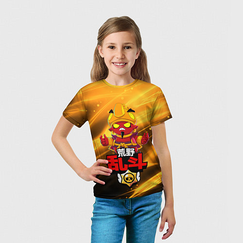 Детская футболка Злой Джин BRAWL STARS / 3D-принт – фото 5