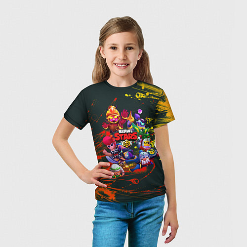 Детская футболка Brawl STARS / 3D-принт – фото 5