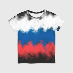 Футболка детская Россия, цвет: 3D-принт