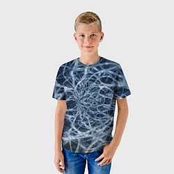 Футболка детская Нервная система, цвет: 3D-принт — фото 2