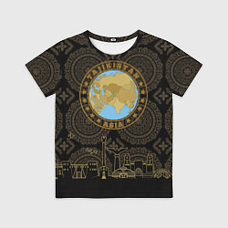 Футболка детская Таджикистан, цвет: 3D-принт