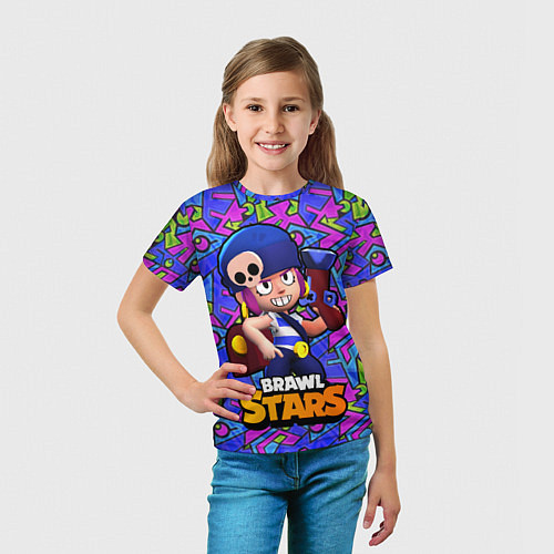 Детская футболка Penny brawl stars Пенни / 3D-принт – фото 5