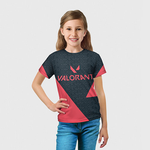 Детская футболка Valorant / 3D-принт – фото 5