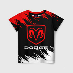 Футболка детская DODGE, цвет: 3D-принт