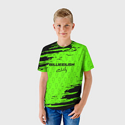 Футболка детская BILLIE EILISH БИЛЛИ АЙЛИШ, цвет: 3D-принт — фото 2