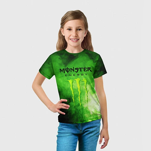 Детская футболка MONSTER ENERGY / 3D-принт – фото 5