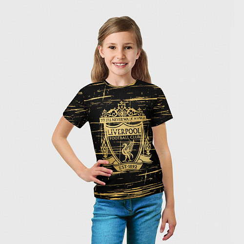 Детская футболка LIVERPOOL / 3D-принт – фото 5