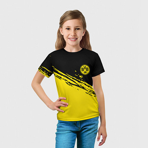 Детская футболка BORUSSIA / 3D-принт – фото 5