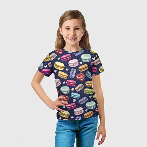 Детская футболка Макарун / 3D-принт – фото 5