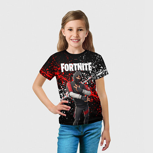 Детская футболка Fortnite Ikonik / 3D-принт – фото 5