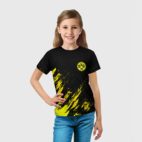 Детская футболка BORUSSIA / 3D-принт – фото 5