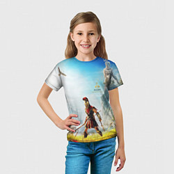 Футболка детская AssassinS Creed Origins odyssey, цвет: 3D-принт — фото 2