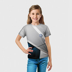 Футболка детская VOLKSWAGEN, цвет: 3D-принт — фото 2