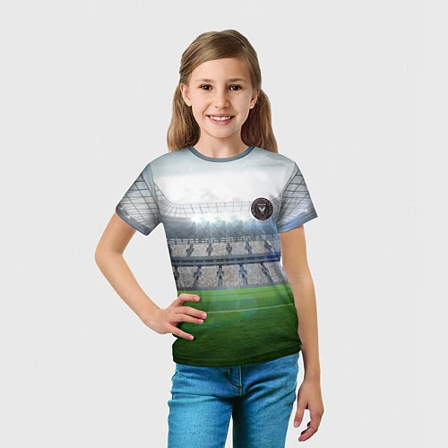 Детская футболка FC INTER MIAMI / 3D-принт – фото 5