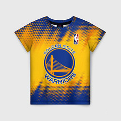 Футболка детская Golden State Warriors, цвет: 3D-принт