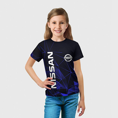 Детская футболка NISSAN / 3D-принт – фото 5