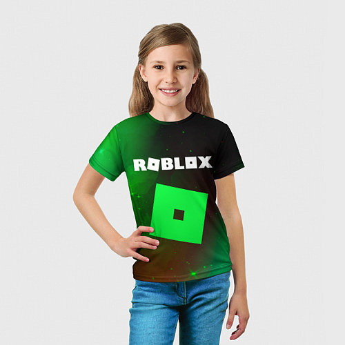 Детская футболка ROBLOX РОБЛОКС / 3D-принт – фото 5