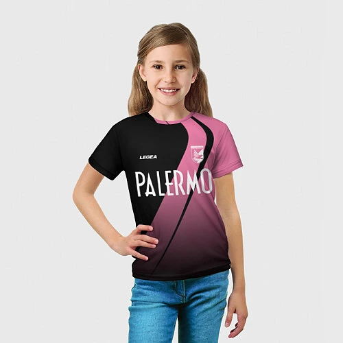 Детская футболка PALERMO FC / 3D-принт – фото 5