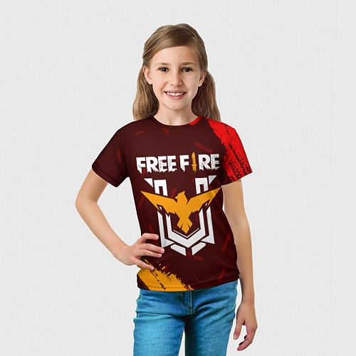 Детская футболка FREE FIRE ФРИ ФАЕР / 3D-принт – фото 5