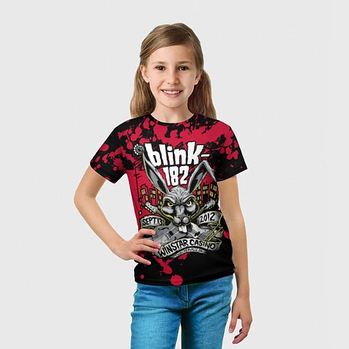 Детская футболка Blink 182 / 3D-принт – фото 5