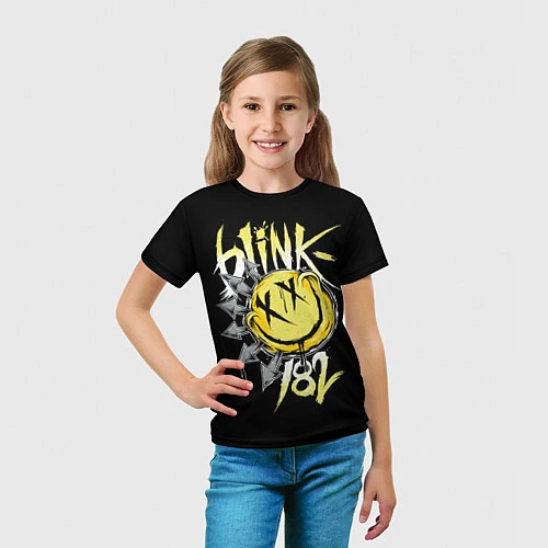 Детская футболка Blink 182 / 3D-принт – фото 5