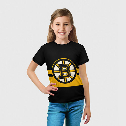 Детская футболка BOSTON BRUINS NHL / 3D-принт – фото 5