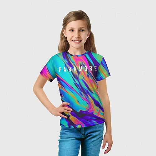 Детская футболка PARAMORE / 3D-принт – фото 5