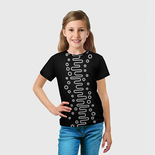 Детская футболка Волны ТЕСЛА OKO / 3D-принт – фото 5