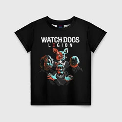 Футболка детская Watch Dogs Legion, цвет: 3D-принт