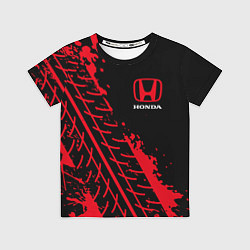 Футболка детская HONDA ХОНДА, цвет: 3D-принт