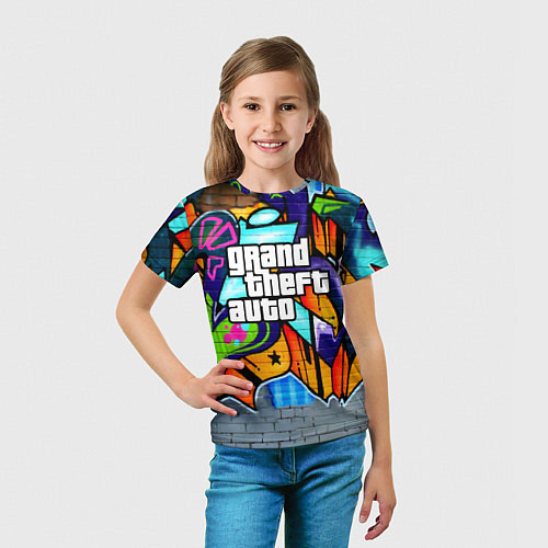 Детская футболка GTA / 3D-принт – фото 5