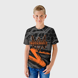 Футболка детская WATCH DOGS, цвет: 3D-принт — фото 2