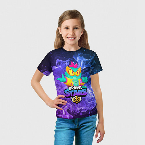 Детская футболка BRAWL STARS DEXTER / 3D-принт – фото 5